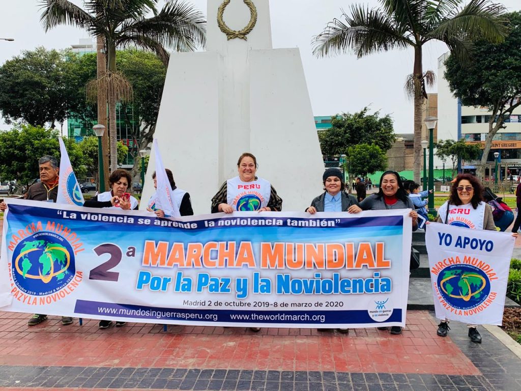 Dos de octubre día de la noviolencia: Comienza la Segunda Marcha Mundial por la Paz y la Noviolencia