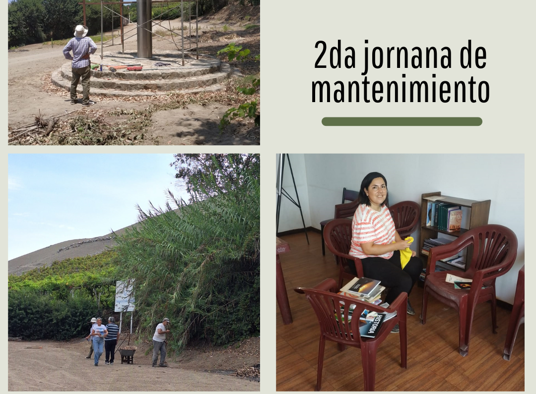 Culmina la segunda jornada de mantenimiento en nuestro querido Parque de Estudio y Reflexión Ihuanco