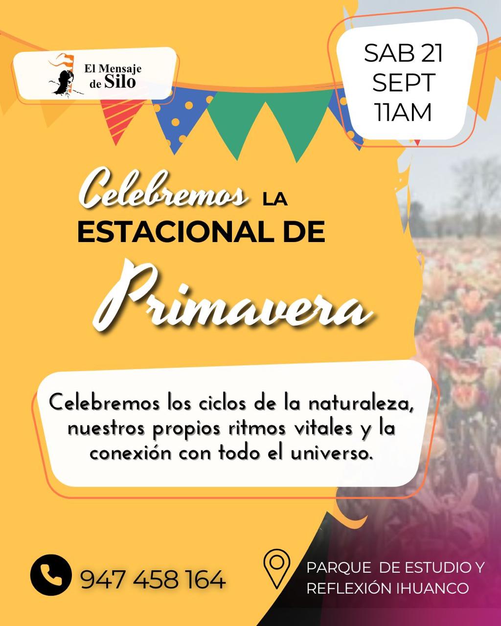 Celebrando la Estacional de Primavera en el Parque de Estudio y Reflexión Ihuanco