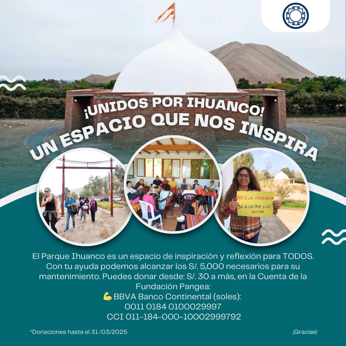 ¡Campaña semestral pro mantenimiento de nuestro querido Parque de Estudio y Reflexión Ihuanco!
