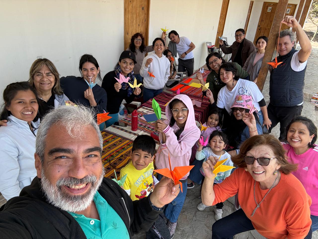 Celebrando la estacional de primavera en nuestro Parque de Estudio y Reflexión Ihuanco