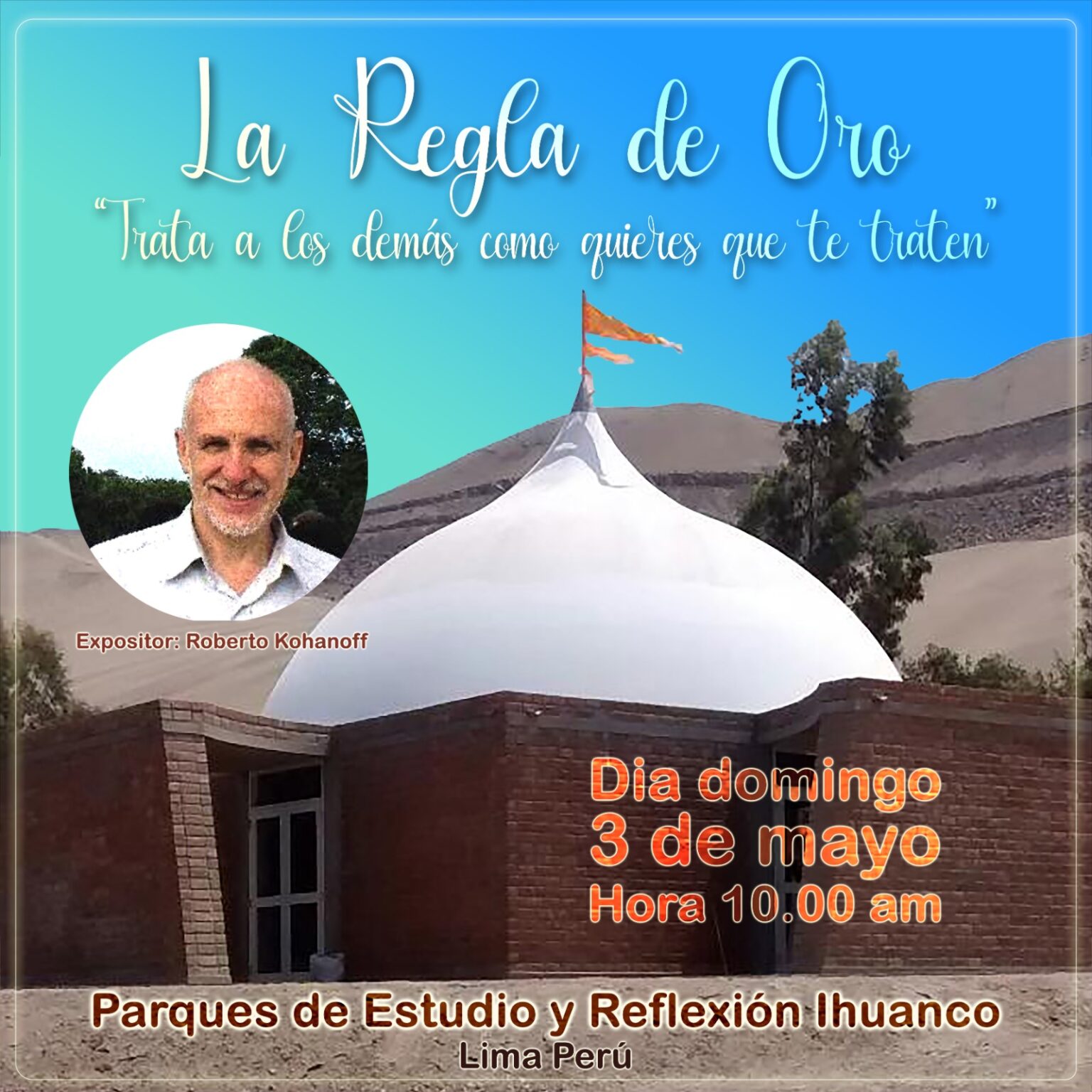 Conversatorios en el marco de la celebración del 4 de mayo en el Parque Ihuanco